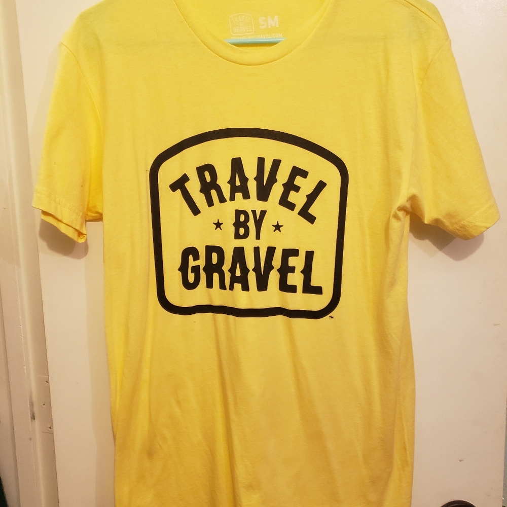 Brand new Travel by Gravel T-shirt